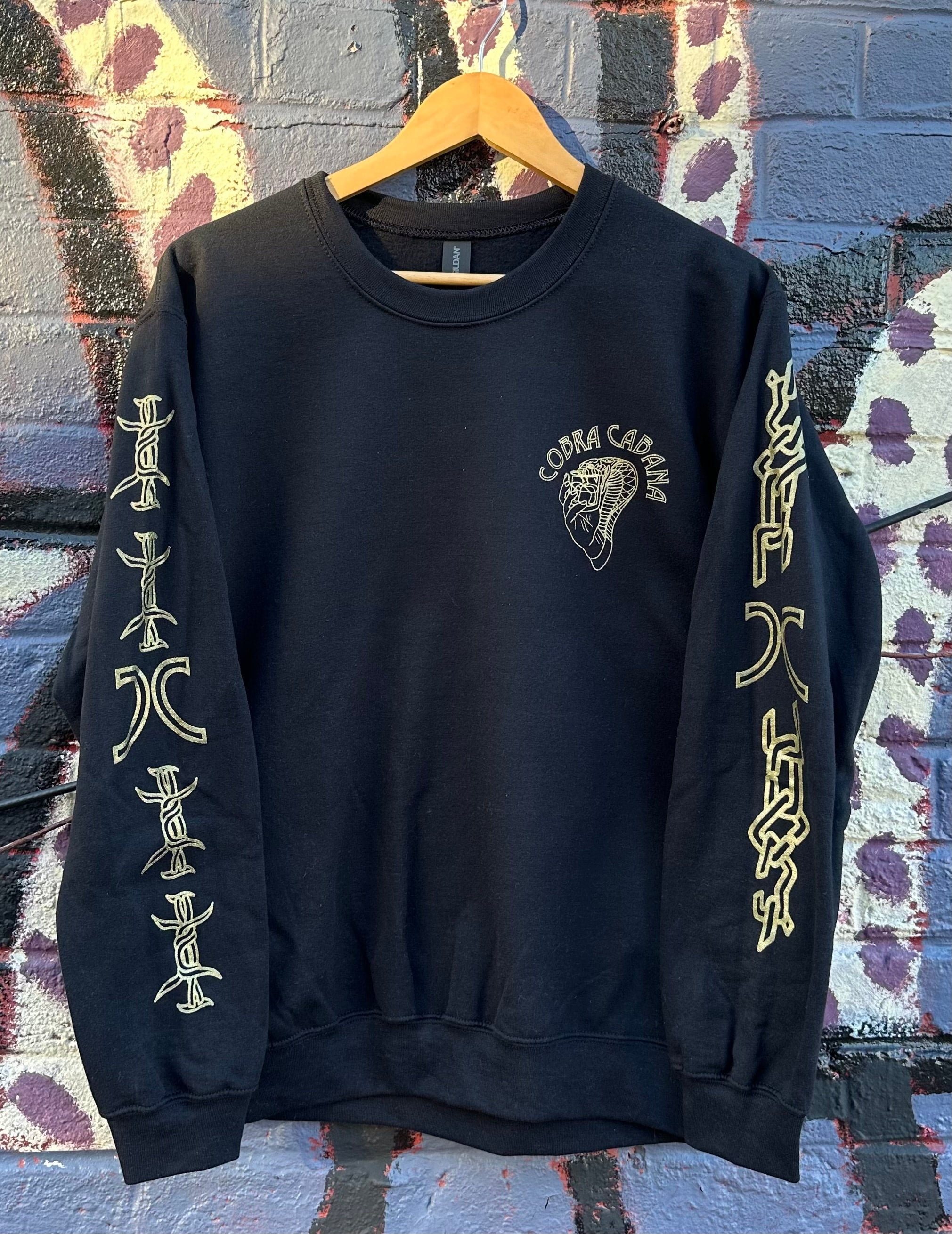 COBRA CLOWN BLACK crew neck long sleeve | Cobra Cabana Online